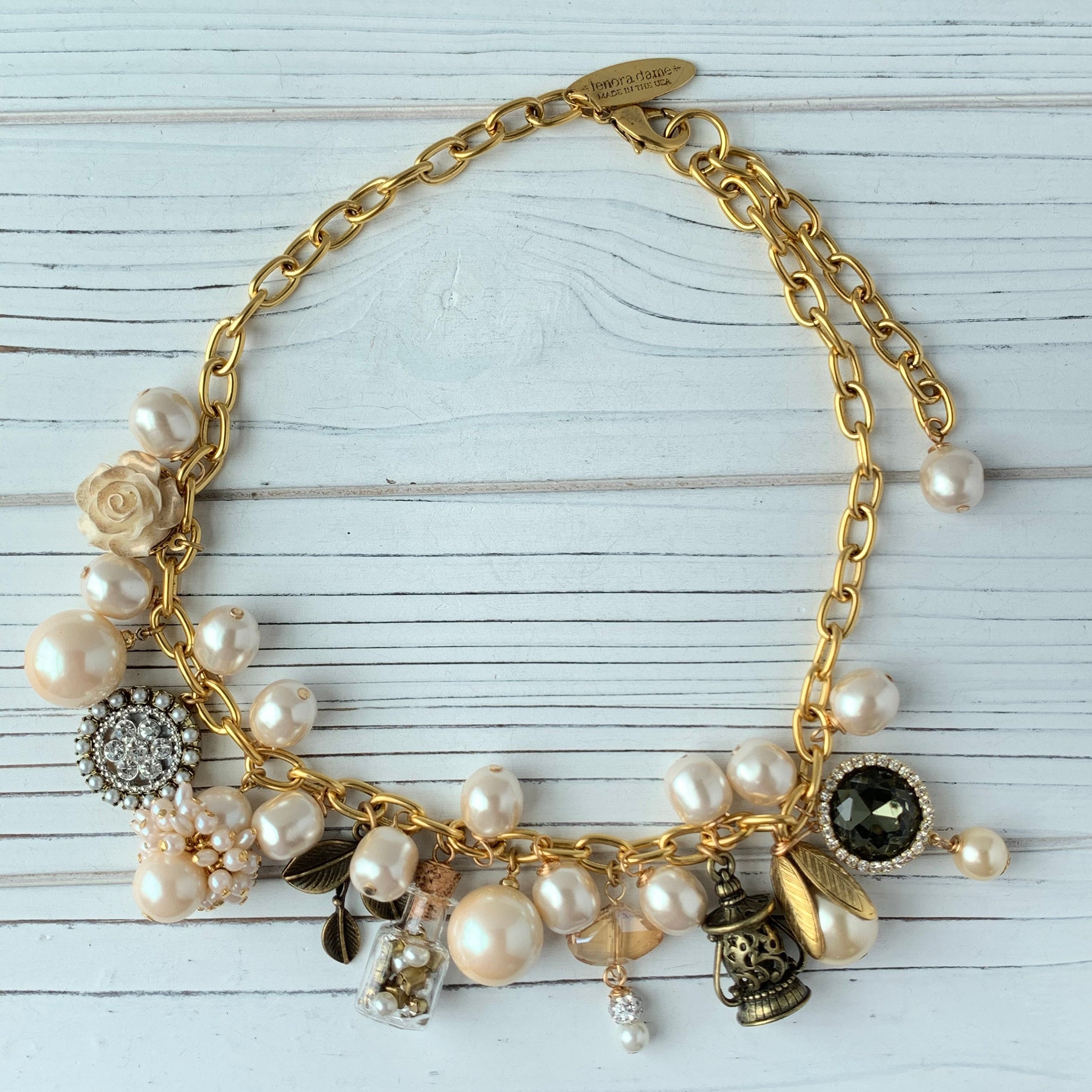Beatrix Charm Necklace – Lenora Dame