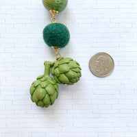 Artichoke Bag Charm