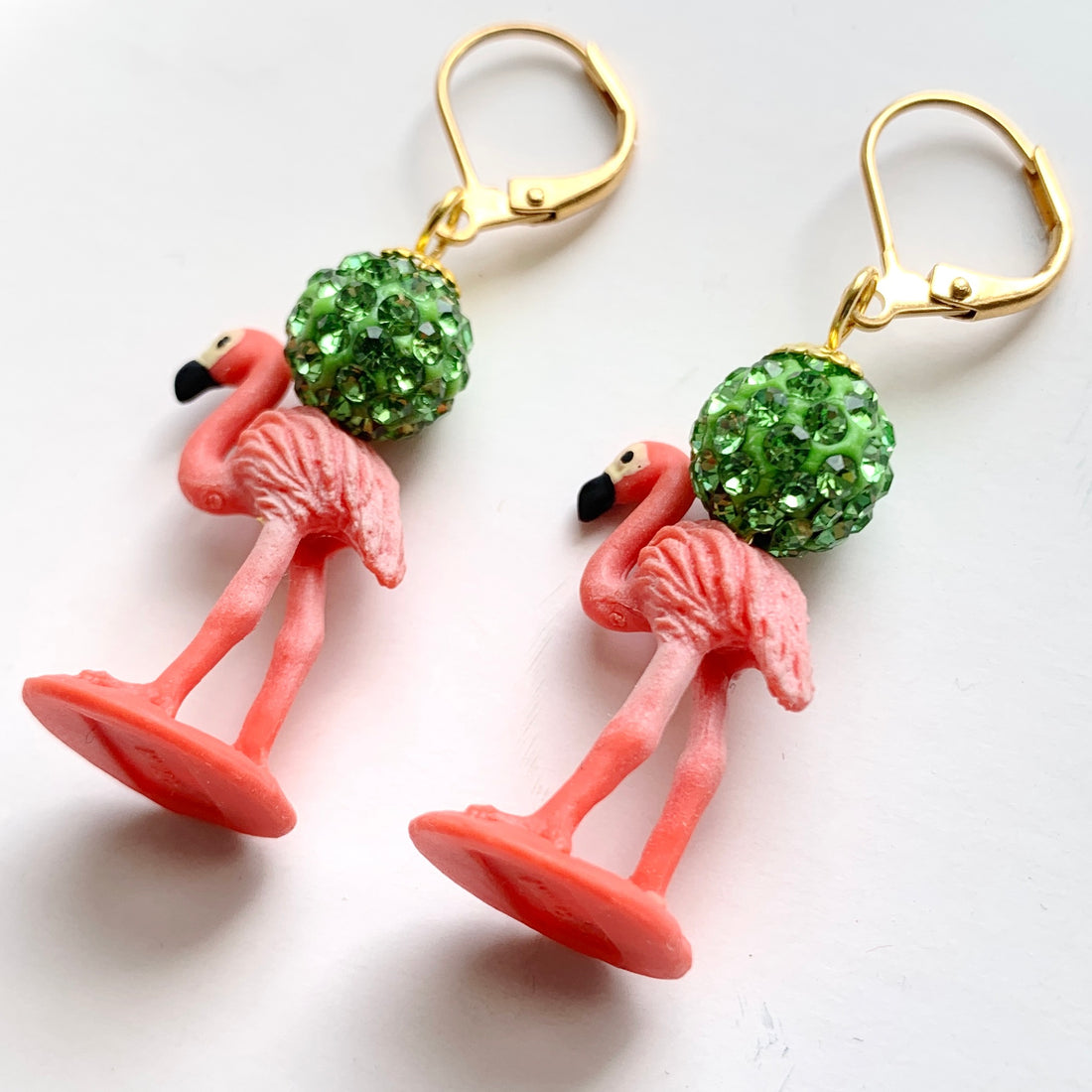 Miniature Flamingo Earrings