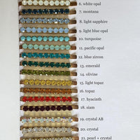 Classic Rhinestone Bobby Pin Set - Choice of Rhinestone Color!