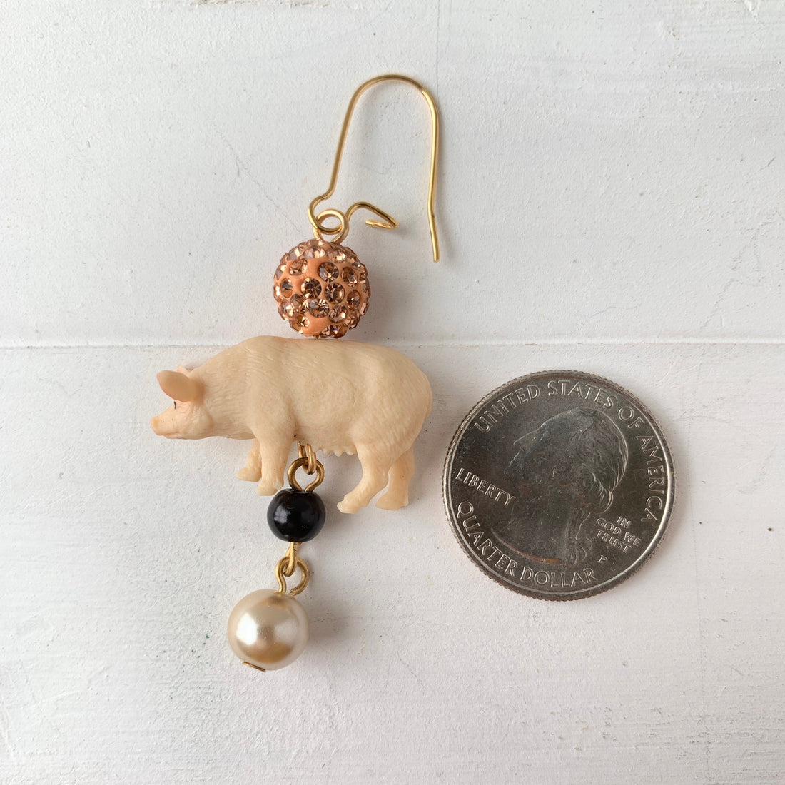 Miniature Pig Earrings