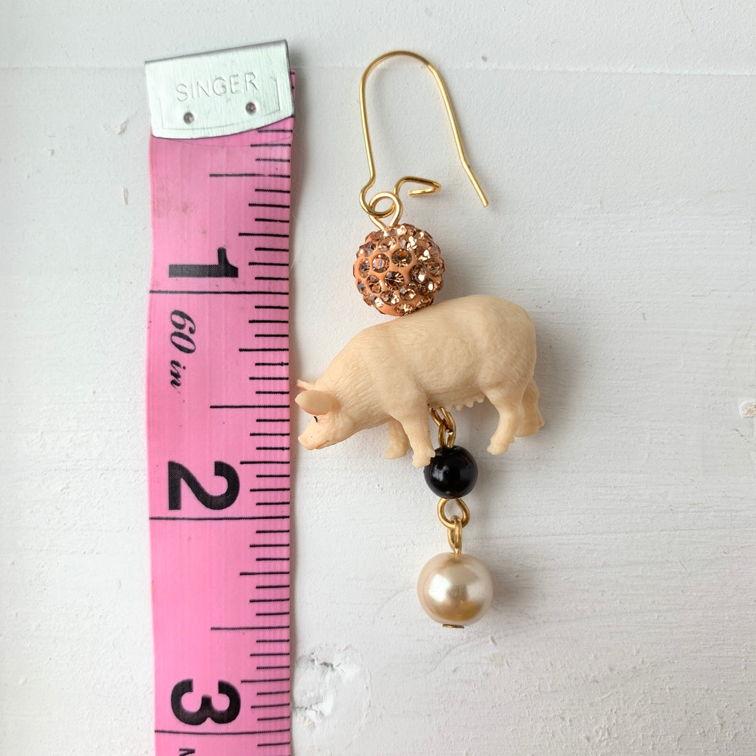 Miniature Pig Earrings