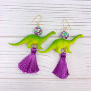 Billie Brontosaurus Earrings