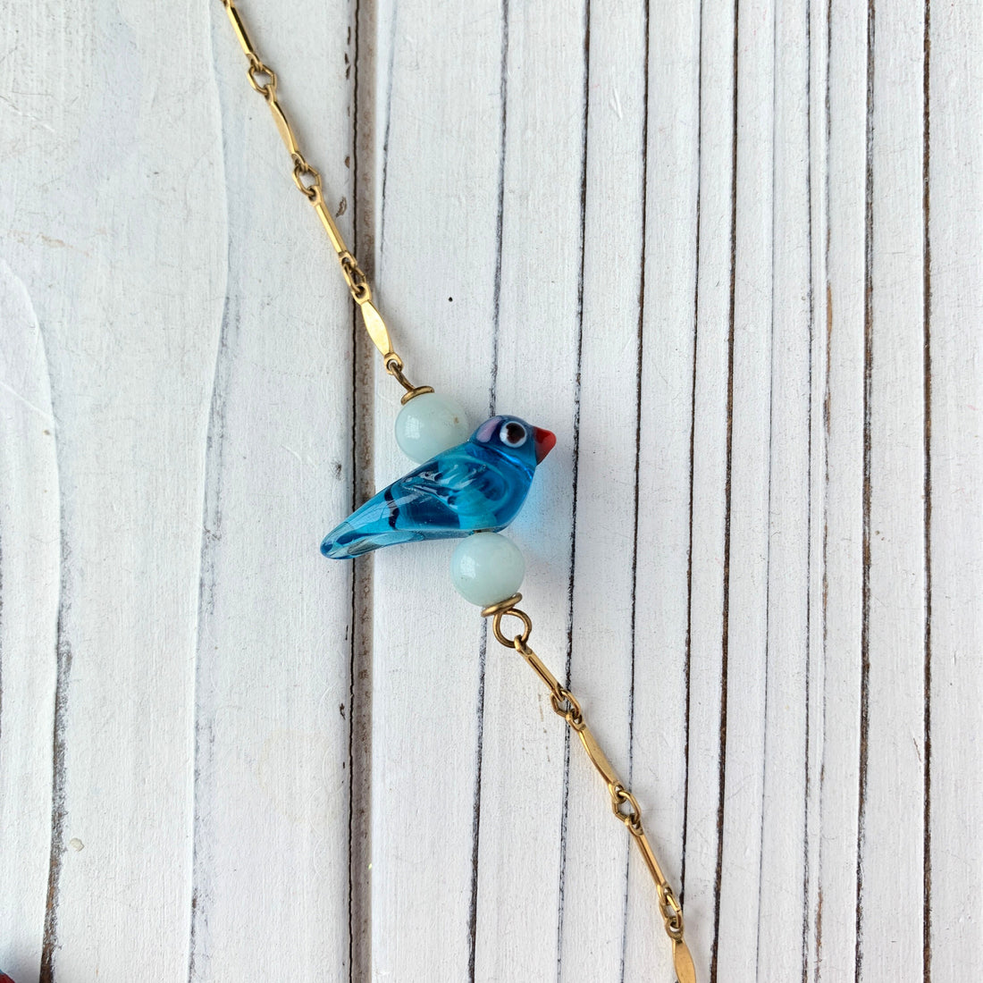 A Little Bird Told Me Necklace - Robin&