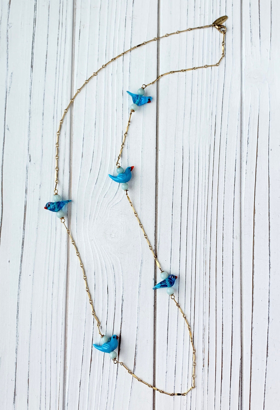 A Little Bird Told Me Necklace - Robin&