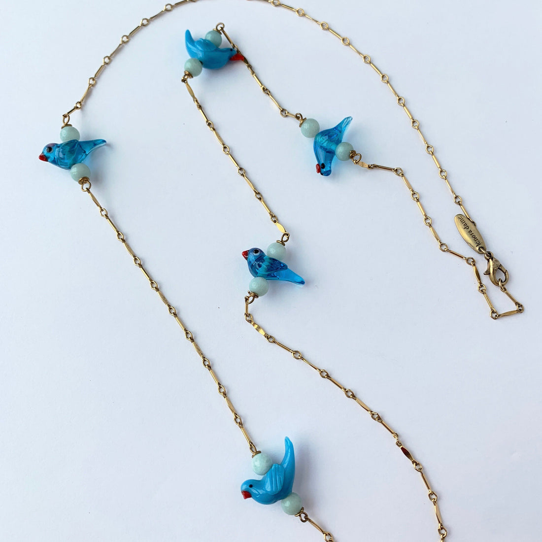 A Little Bird Told Me Necklace - Robin&