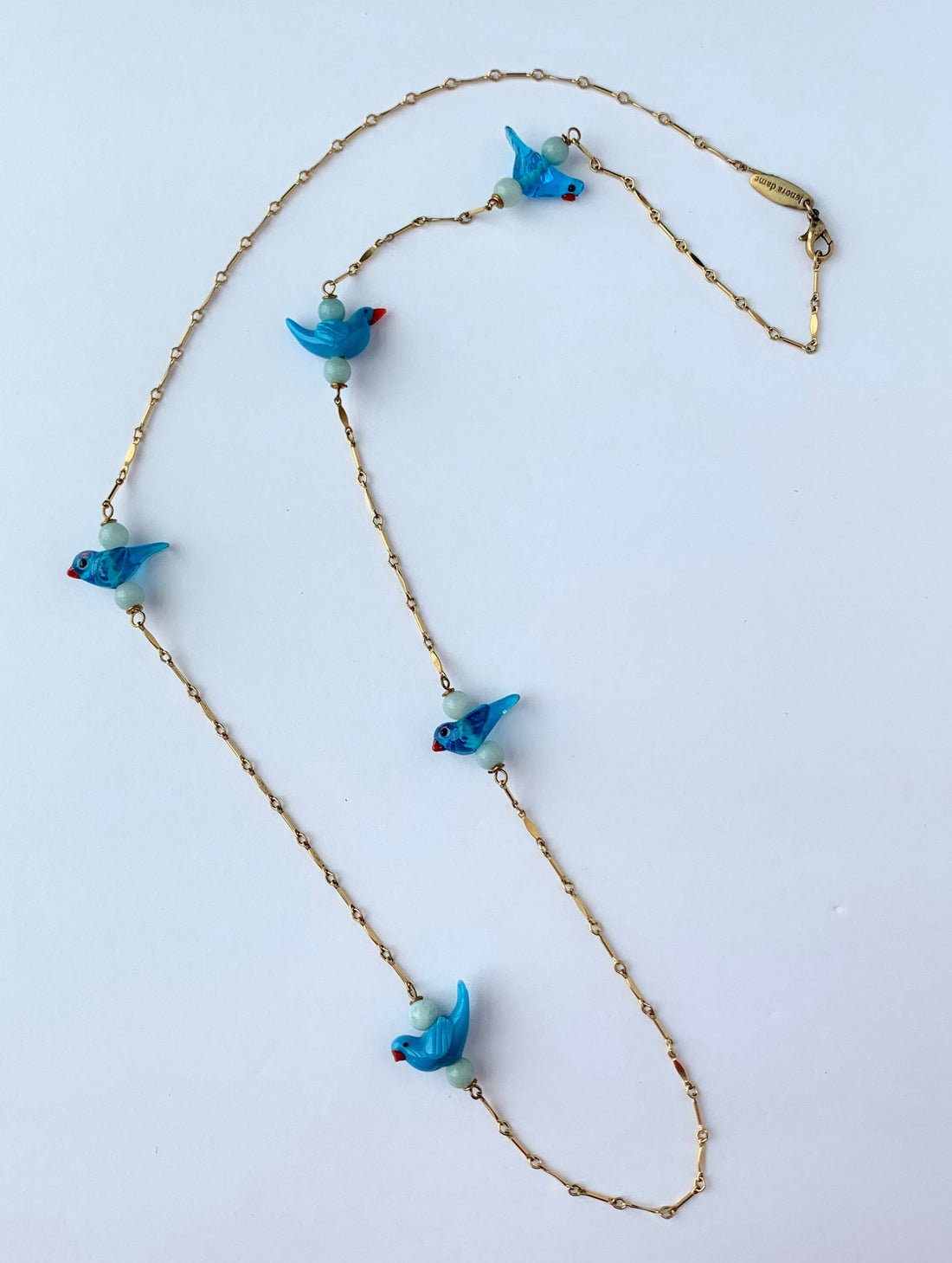 A Little Bird Told Me Necklace - Robin&