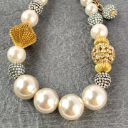 Classic Pearl Queen Mum Choker Necklace