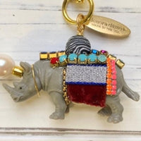 Rhinoceros Bag Charm