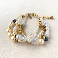 Multi Strand Pearl Bracelet