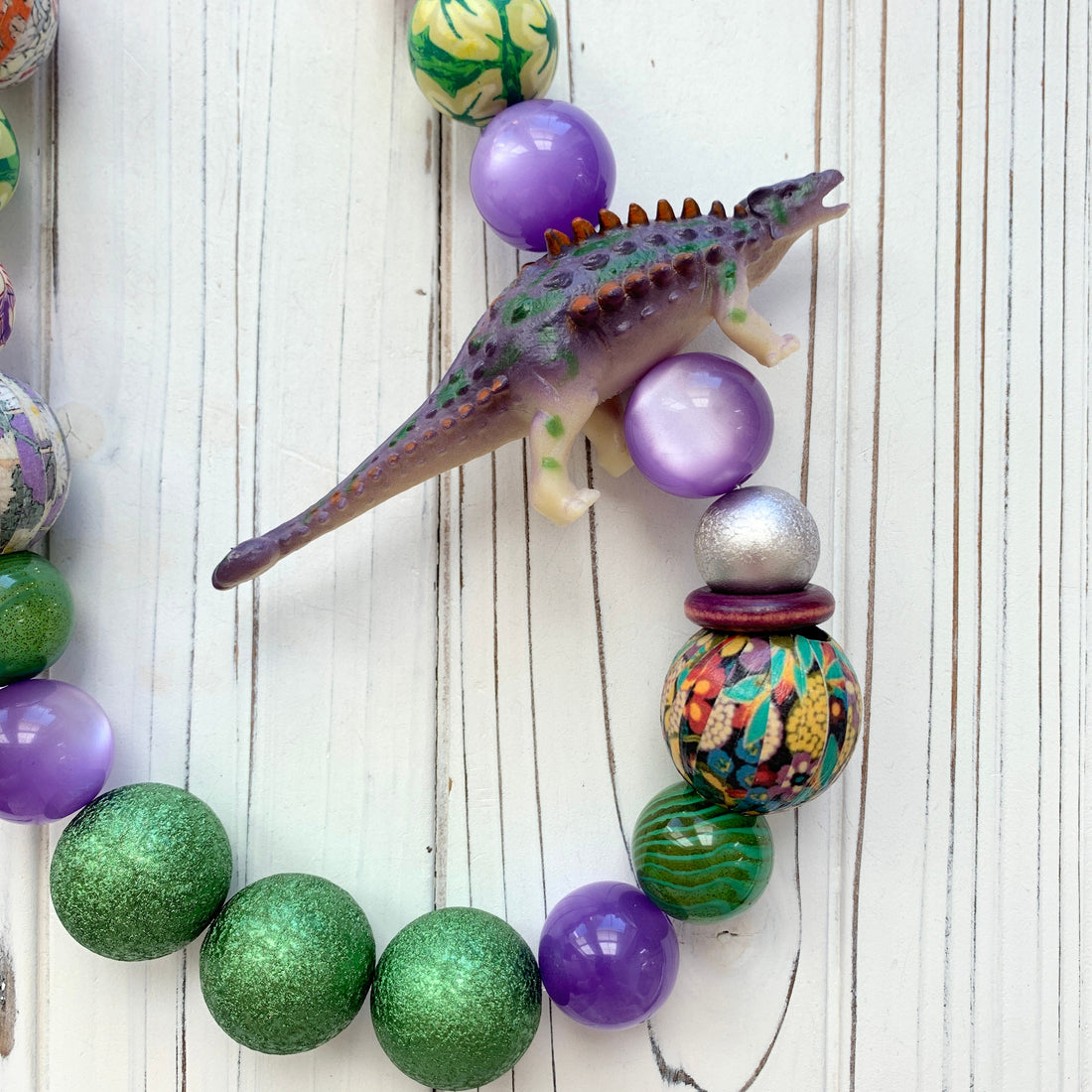 Atticus the Ankylosaurus Necklace