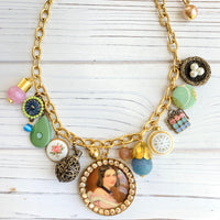 Lenora Dame Victoria's Trinkets Charm Necklace - One-of-a-Kind