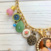 Lenora Dame Victoria's Trinkets Charm Necklace - One-of-a-Kind