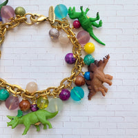 Mini Dinosaur Charm Bracelet