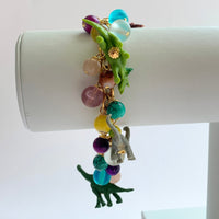 Mini Dinosaur Charm Bracelet