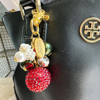 Christmas Bling Purse Charm