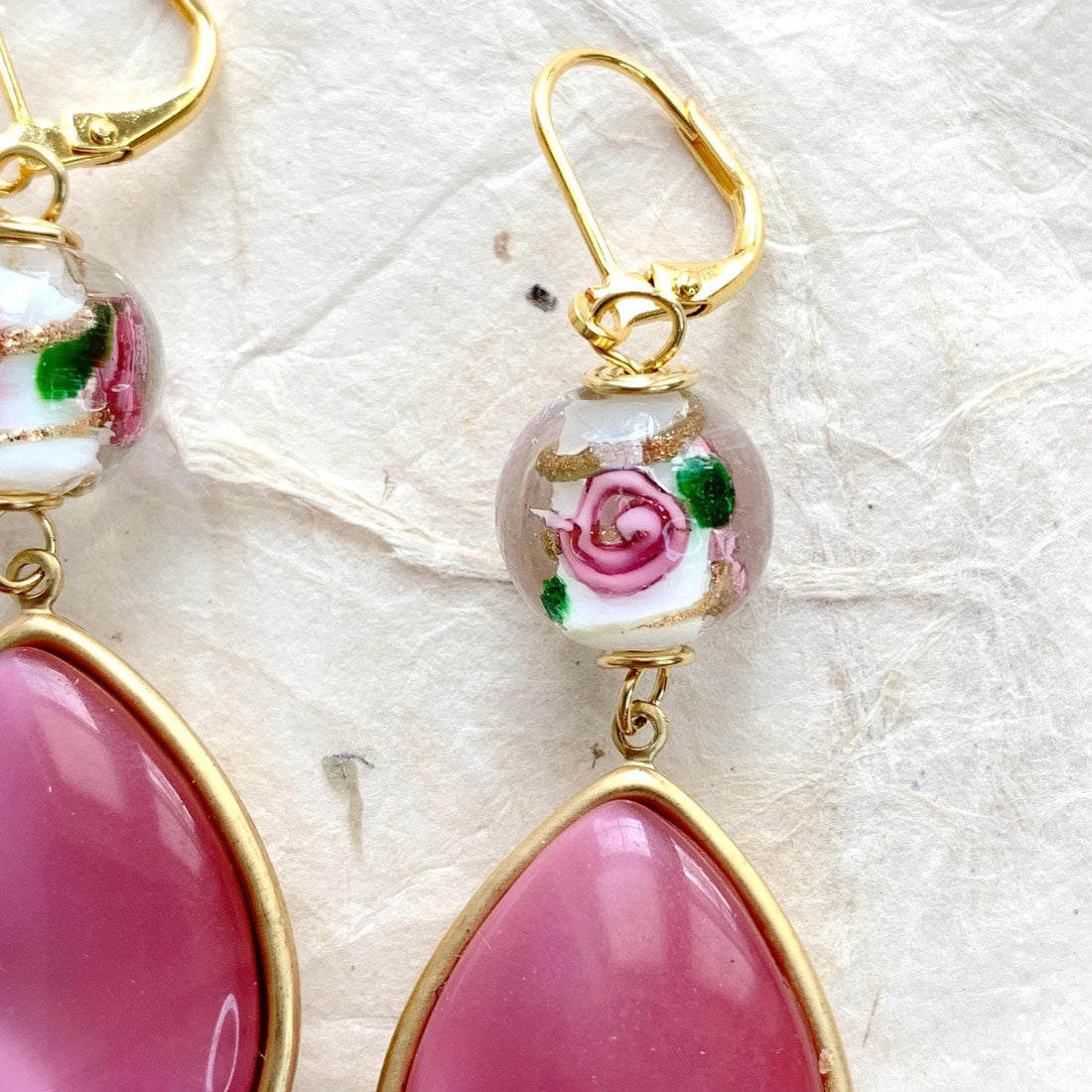 Lenora Dame Rosebud Earrings