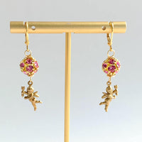 Lenora Dame Cupid Valentine Earrings