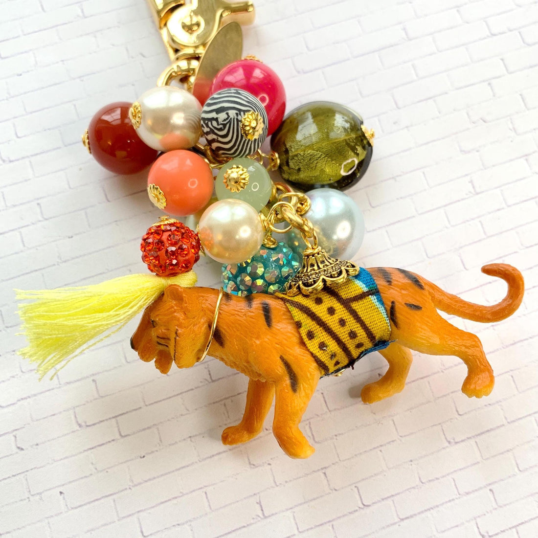 Tiger Purse Charm