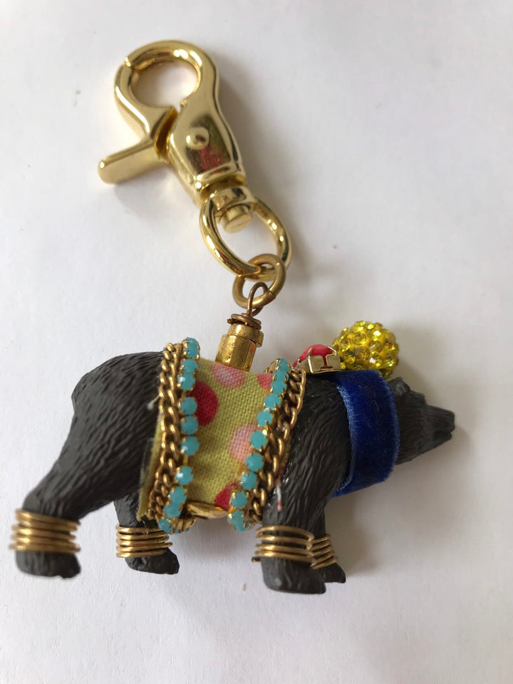 Bear Bauble Purse Bag Charm Keychain – Lenora Dame