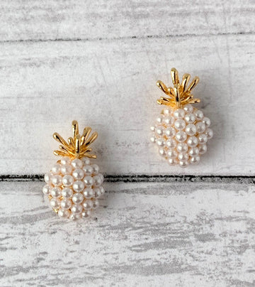 Lenora Dame Resort Pineapple Earrings