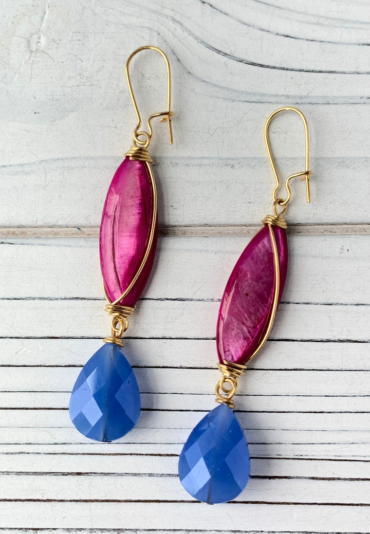 Lenora Dame Going Away Earrings in Sunset